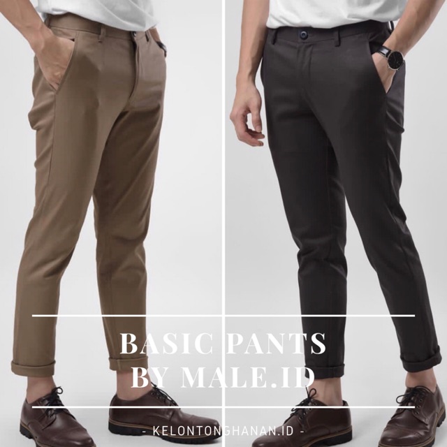 Basic Pants by Male.id