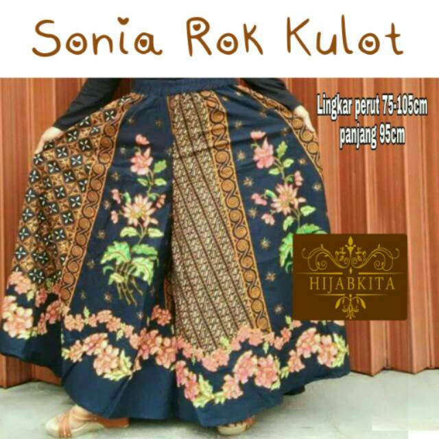 Sonia rok kulot batik