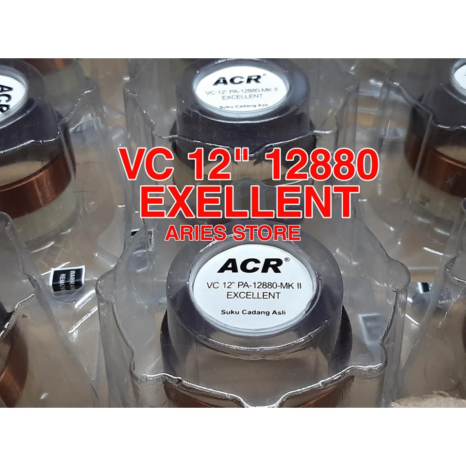 VOICE COIL 12 12880 ACR EXELLENT ORIGINAL SPUL ACR 12880