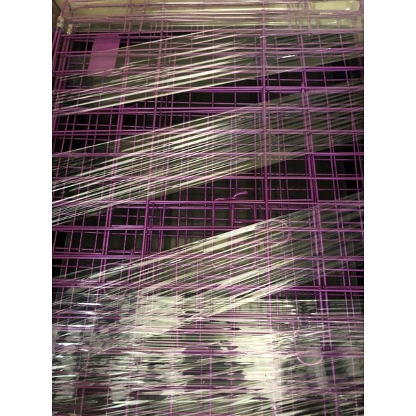 KANDANG KUCING TINGKAT 1 UKURAN 60-Ungu