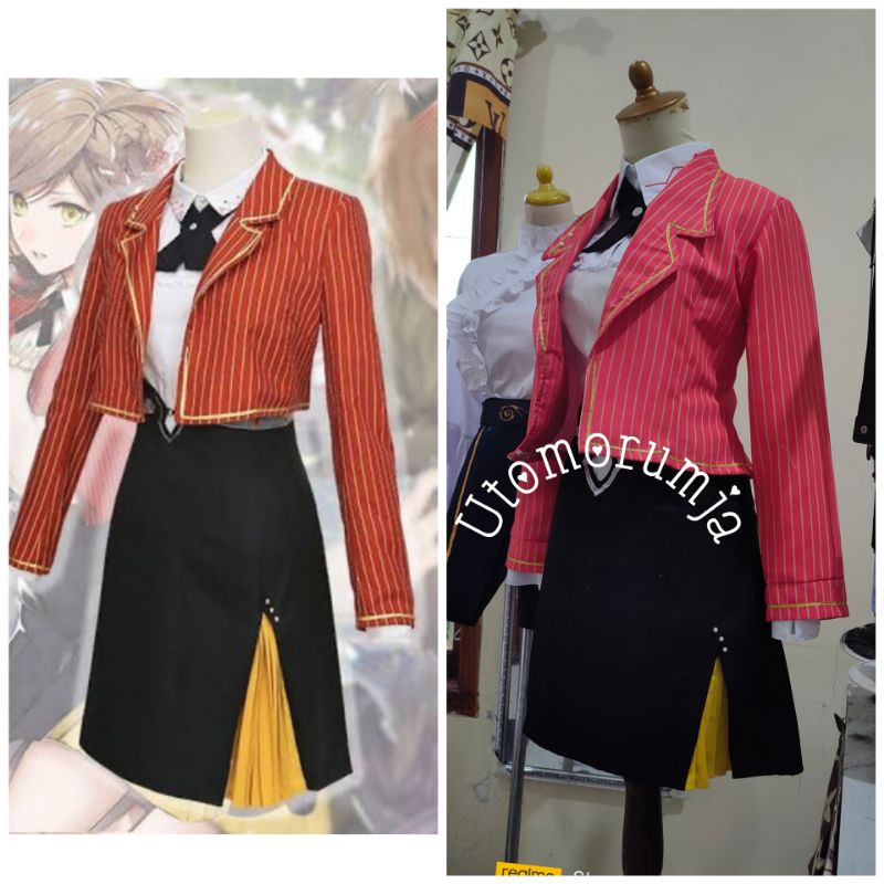 utomorumja kostum tears of themis rosa cosplay