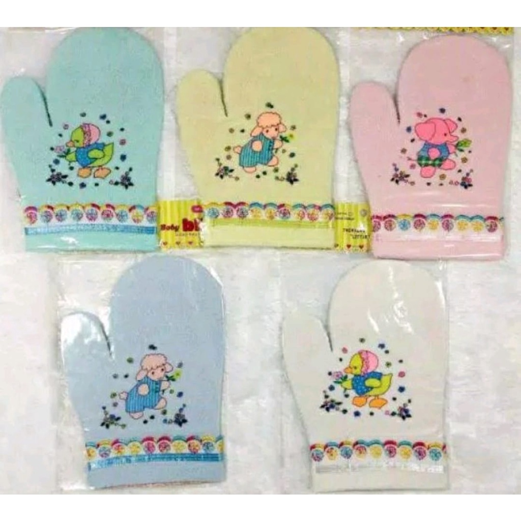 Waslap Bayi Baby bib Jari / Washlap Handuk Lap Balita