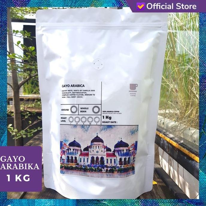 

[COD] KOPI ESPRESSO ARABIKA GAYO 1 KG | MEDIUM TO DARK ROAST | SUTOYO COFFEE [COD]