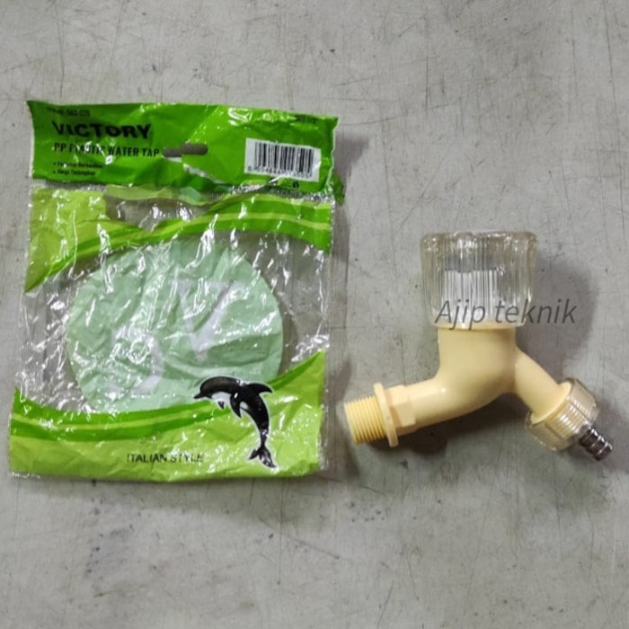 Kran keran taman cristal JUMBO 1/2 dan 3/4 inch victory murah meriah