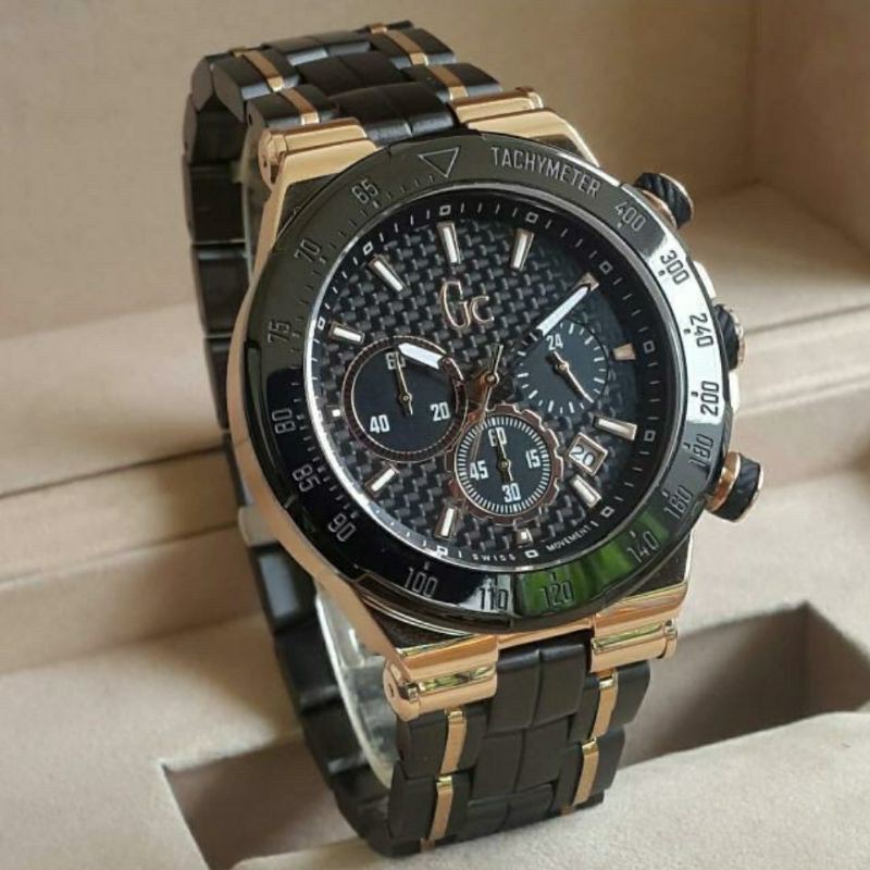 Jam Gc Y35006G2/02 | Guess Collections Pria udah sama box dan paperbag