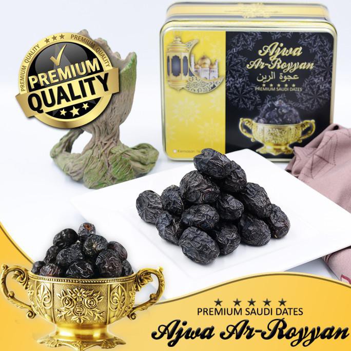 

Kurma Ajwa Ar Royyan Berserat Tinggi Kurma Almadina Kemasan 1Kg Vivimarketht27