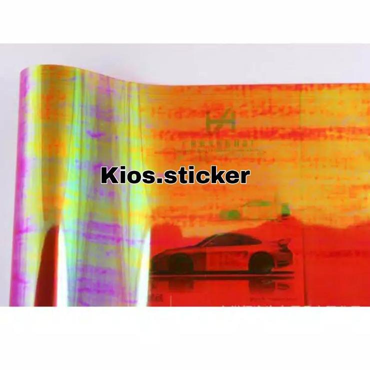 CHN.22Jn22ˢ– STIKER SKOTLET LAMPU MOTOR PELANGI / SKOTLET MOTOR PELANGI