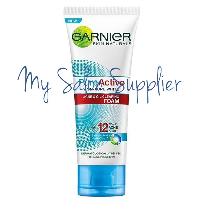 Garnier Pure Active Acne &amp; Oil Clearing Foam 100ml