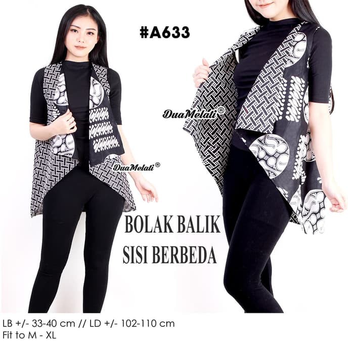 Bolero batik outer batik wanita atasan batik A633