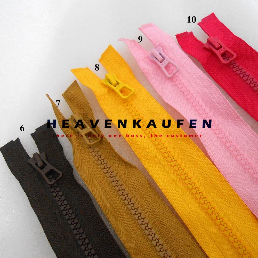 Resleting Zipper 50 cm / 20 inch YEE Vislon Warna Warni Murah