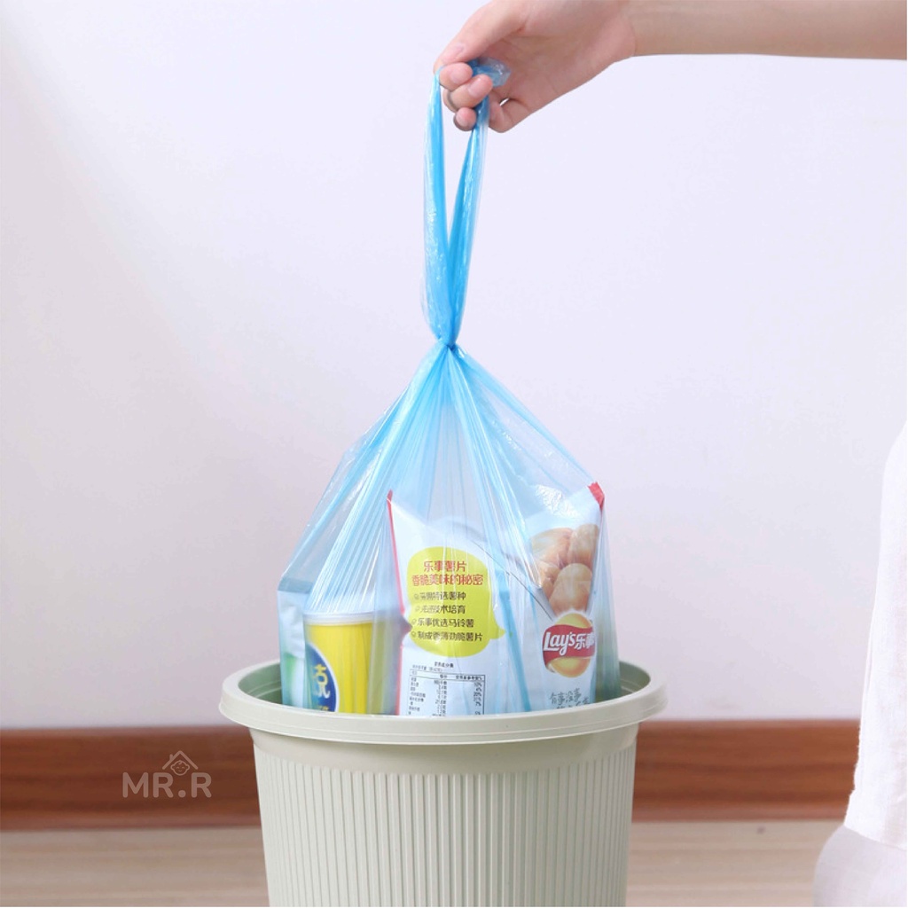 Kantong Plastik Sampah Roll Gulungan Perlengkapan Rumah Tangga Kresek Sampah Size 45x50 = Isi 20 Pcs