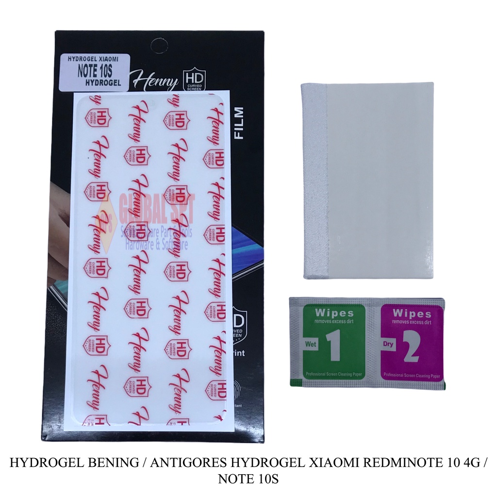 HYDROGEL BENING / ANTIGORES HYDROGEL XIAOMI REDMINOTE 10 4G / NOTE 10S / ANTI GORES