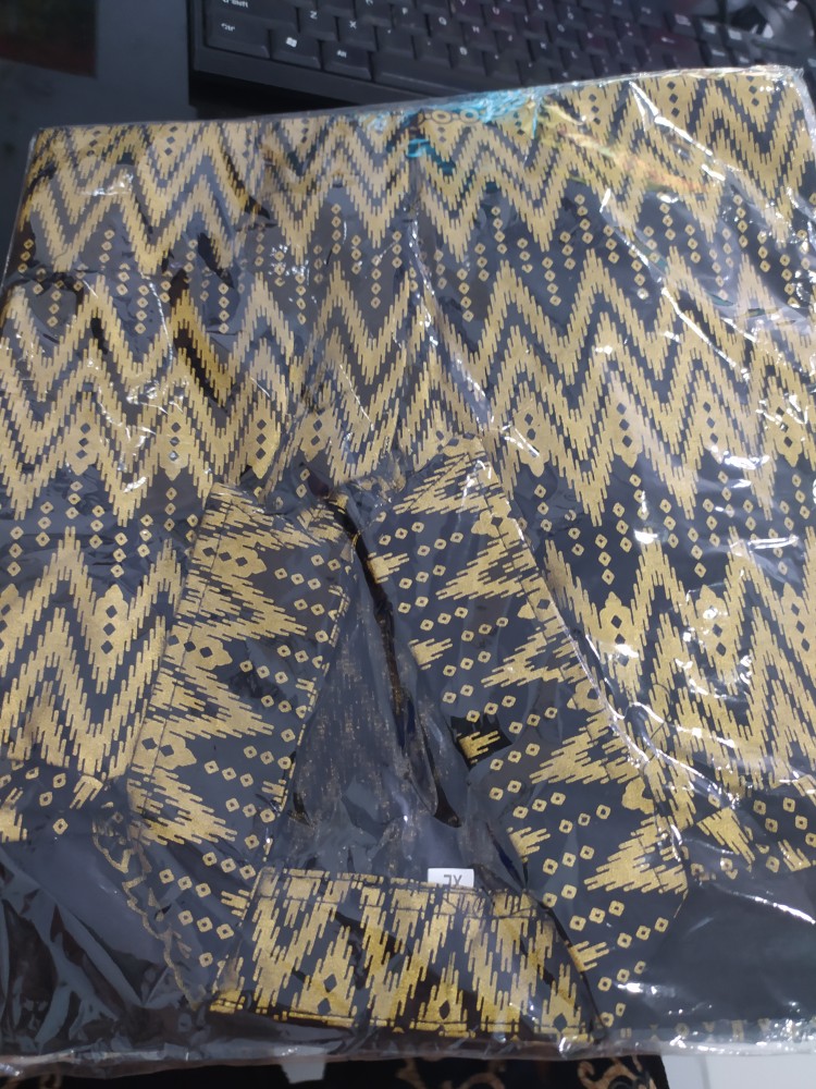 Batik Couple Keluarga Sania Ruffle Ori Ndoro Jowi Dnt Wayangan Prodo