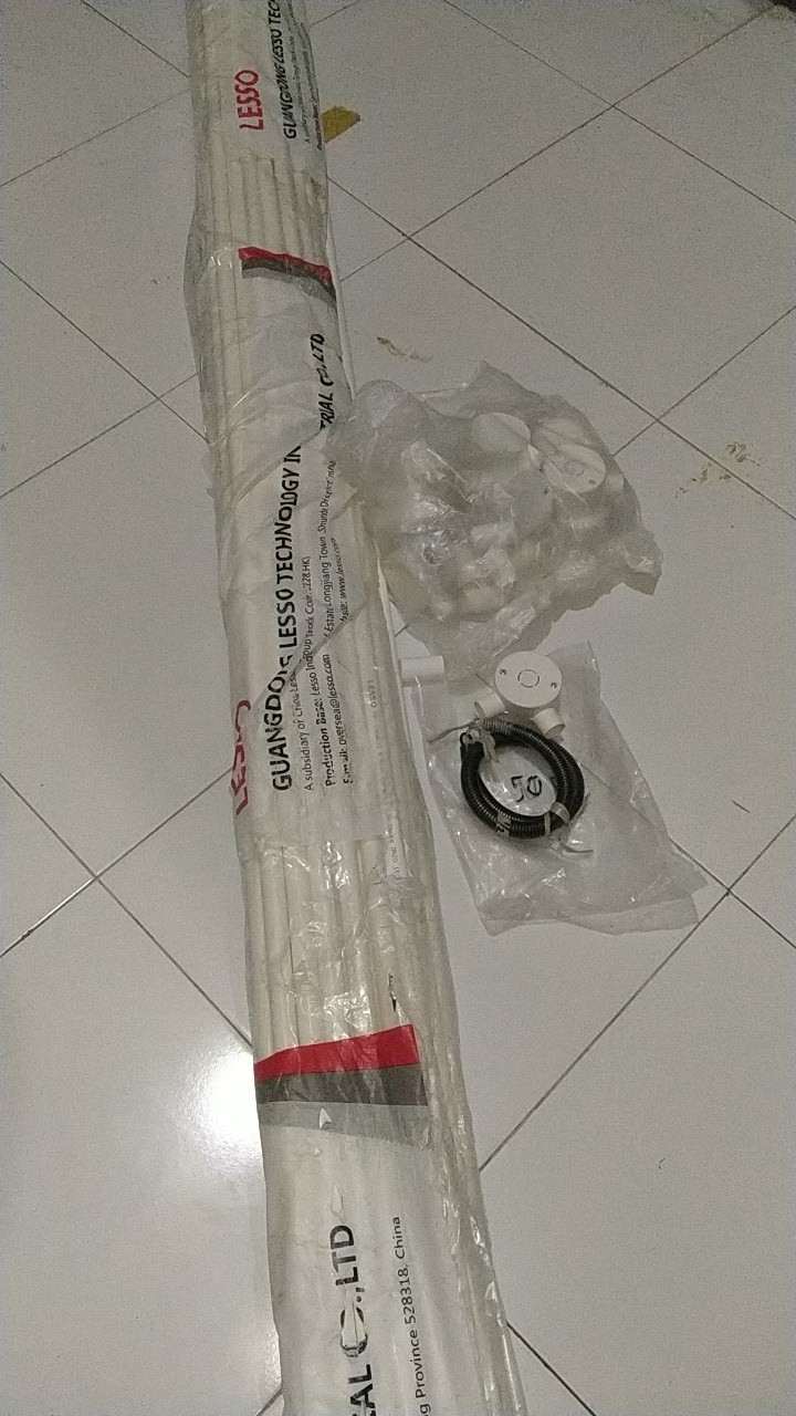 Pipa Pvc Conduit Lesso 20mm 2.9meter 1/2 Fitting Pipa Listrik Pipa Elektrik