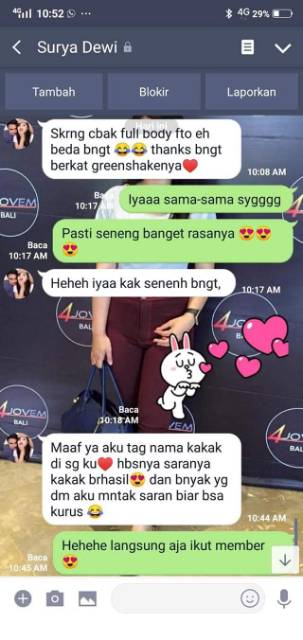 Greenshake / Gluberry Jovem