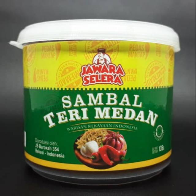 

Jawara Selera Sambal Teri Medan
