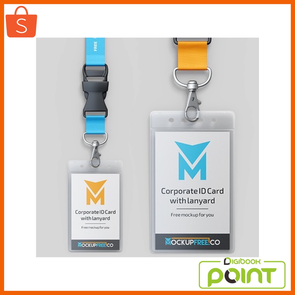 

LANYARD CUSTOM DIGITAL PRINT / PRINTING 2,5 CM CETAK 1 SISI