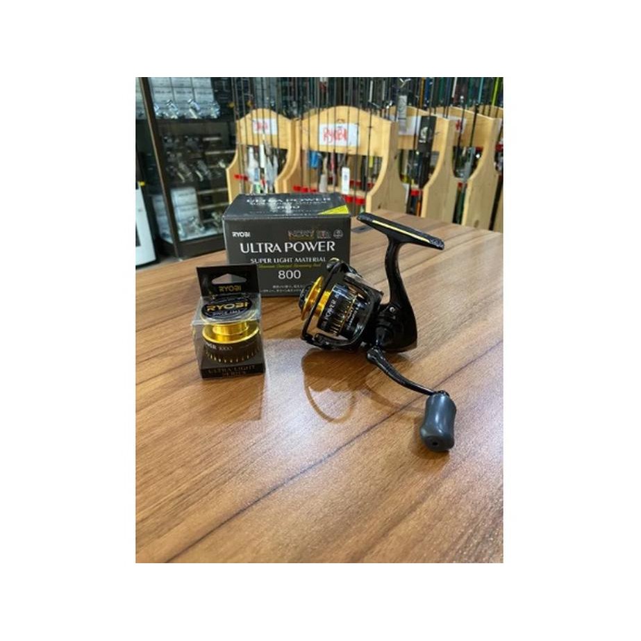 alat pancing mantul habis Reel Ryobi Ultra Power 800 free spool 1000