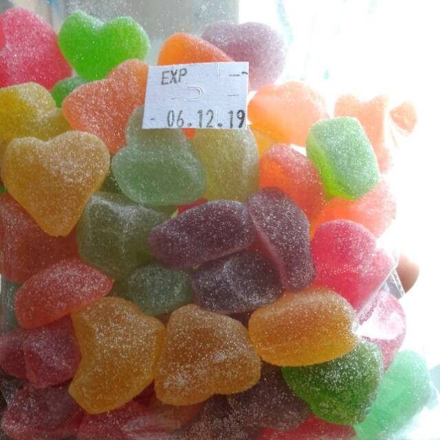 

Permen jelly rasa buah 250gram