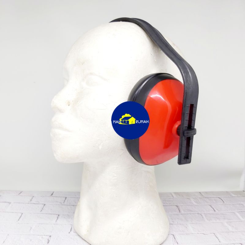 XP TOOL - SAFETY EAR MUFF EARMUFF Pelindung Telinga Penyumbat Telinga Headset Merah