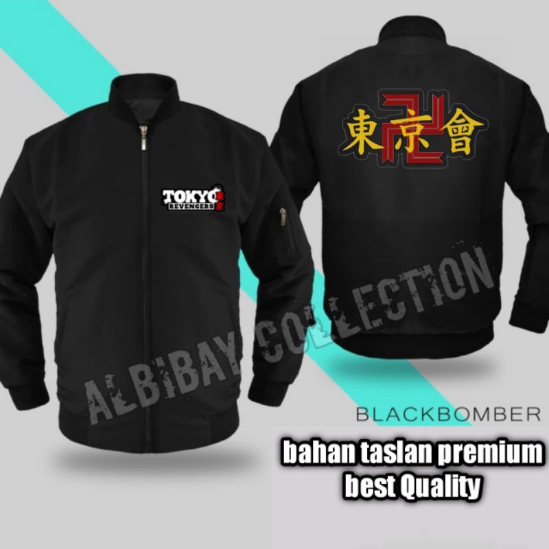 Jaket bomber pria TOUMAN TEAM Dewasa