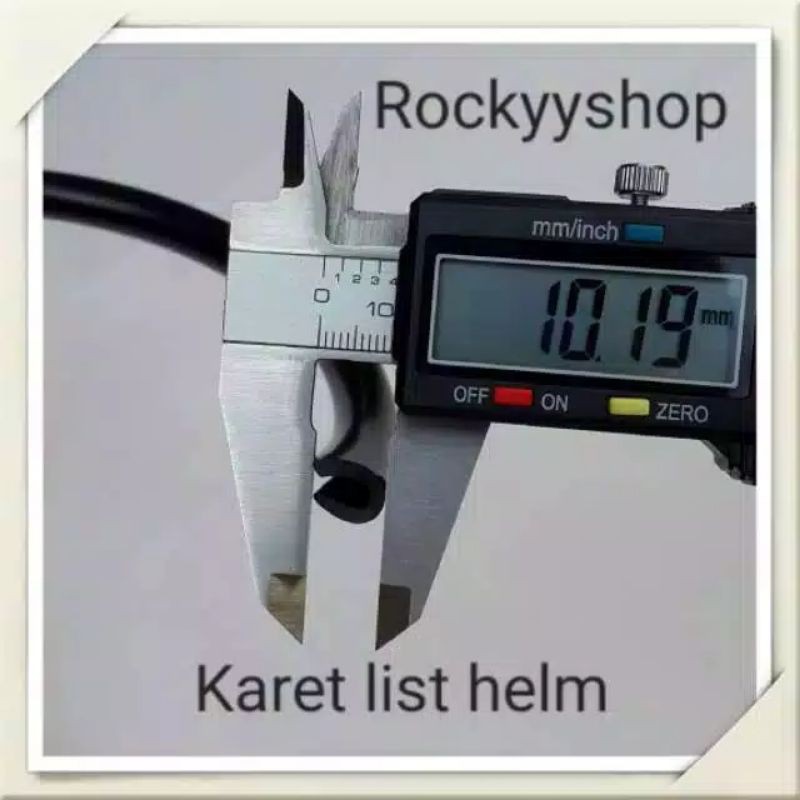 Karet List Helm