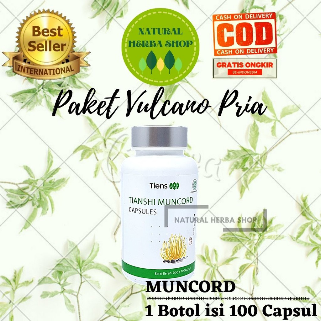 MUNCORD CORDYCEPS | SUPLEMEN FITNESS | PENAMBAH STAMINA |SUPLEMEN PRIA SEJATI| PENAMBAH TENAGA PRIA