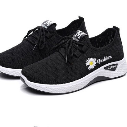 Sepatu Running Wanita Fashionable- 103-Hitam