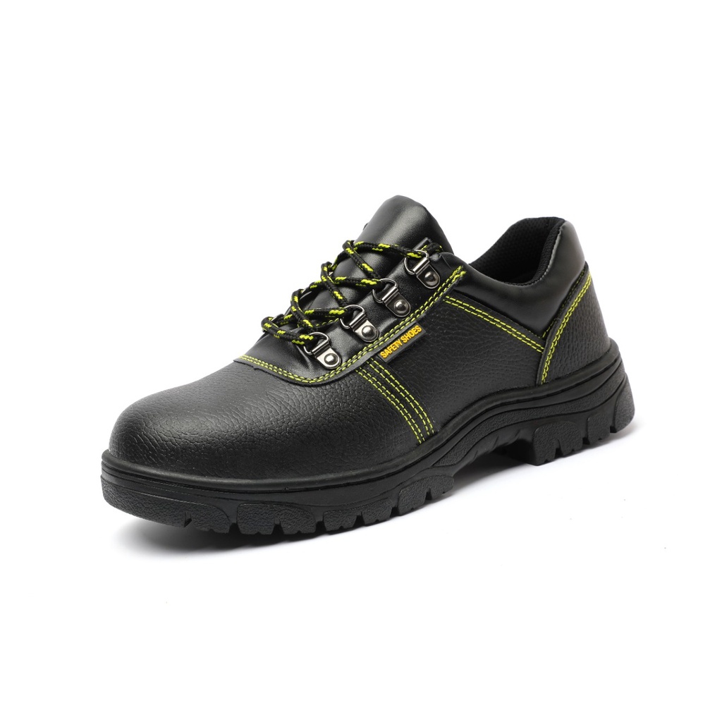 SEPATU SAFETY SHOES LOW SSL 800 MURAH BERKUALITAS SEPATU KERJA PALING MURAH BLACK HITAM PRIA WANITA