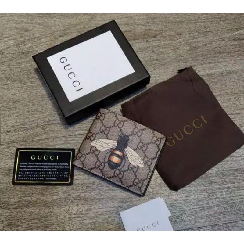 dompet lipat pria import Gucci mirror quality