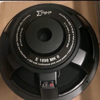 Speaker Enigma 18" inch E 1898 MKII E1898 E1898MKII