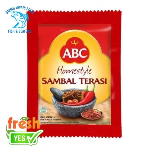 

Sambal Terasi Homestyle ABC Sachet 20 Gram - Isi 10 Pcs