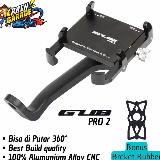 Holder Hp Phone Holder Motor GUB PRO 2 Dudukan Hp Motor di Spion