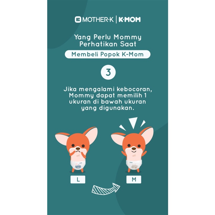 Floweryid K-Mom Dual Story Diaper Pant