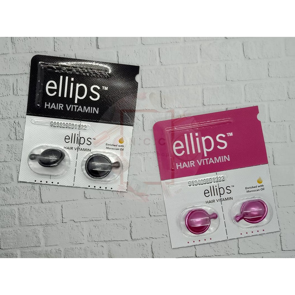 * NCC * Ellips Hair Vitamin Rambut Pro Keratin Elips Blister - Tidak Perlu Dibilas