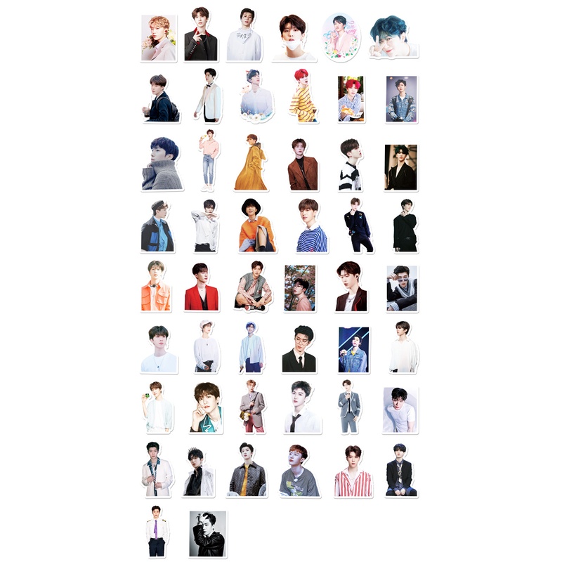 Zhang Lehua chitsu pingcha Fan Chengcheng pribadi DIY grafiti stiker laptop kulkas mobil dekoratif s