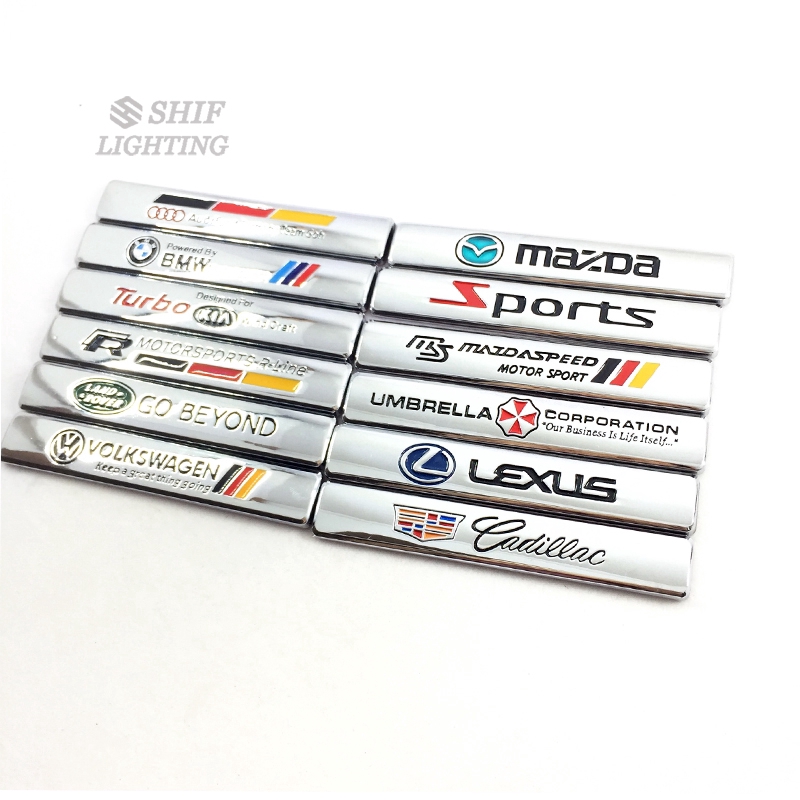 1Pc Lexus Logo Stiker Emblem / Badge Metal Untuk Dekorasi Mobil