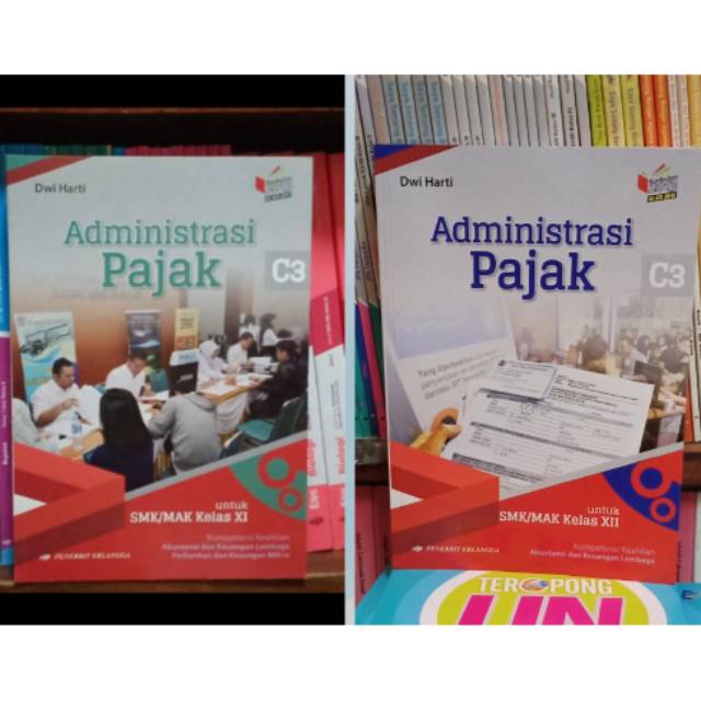 Administrasi Pajak SMK kelas XI,XII KI-KD erlangga