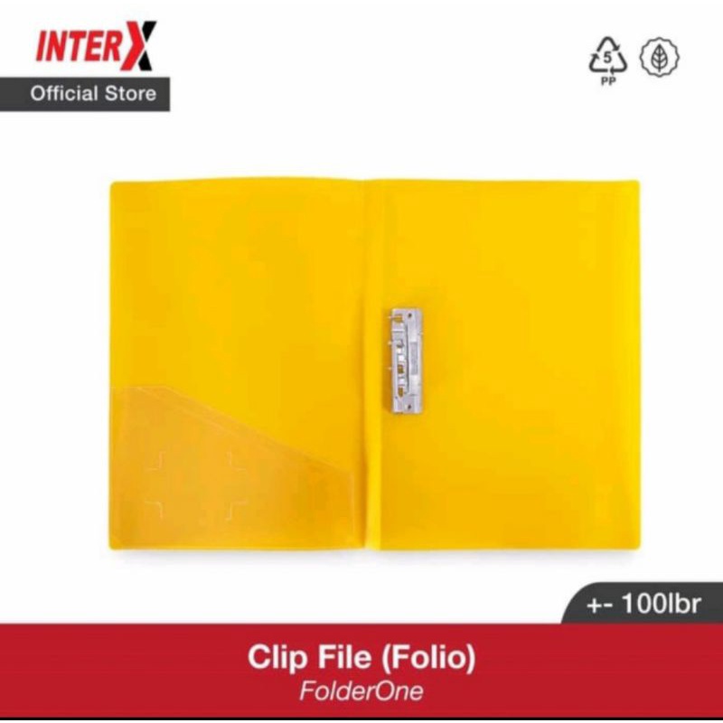 

Folder one map jepit ( Clip File ) Folio F4