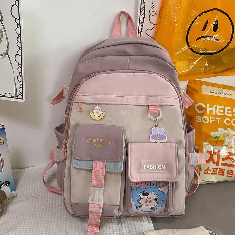 COD - Backpack - Ransel sekolah - Tas Ransel Sekolah Model Terbaru - Tas Sekolah Import - Tas korea