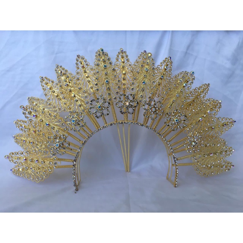 Mahkota Pengantin Bugis/Bando Bugis Trap/Sunting Pengantin Melayu/Bando Pengantin Melayu/Bando Makas