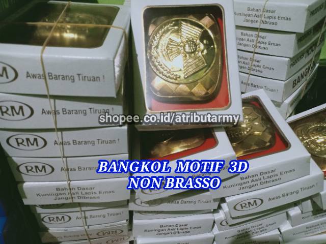 [PROMO] SABUK / KOPEL DISHUB FULLSET [TR] dan Bangkol Motif 3D Non BRASSO