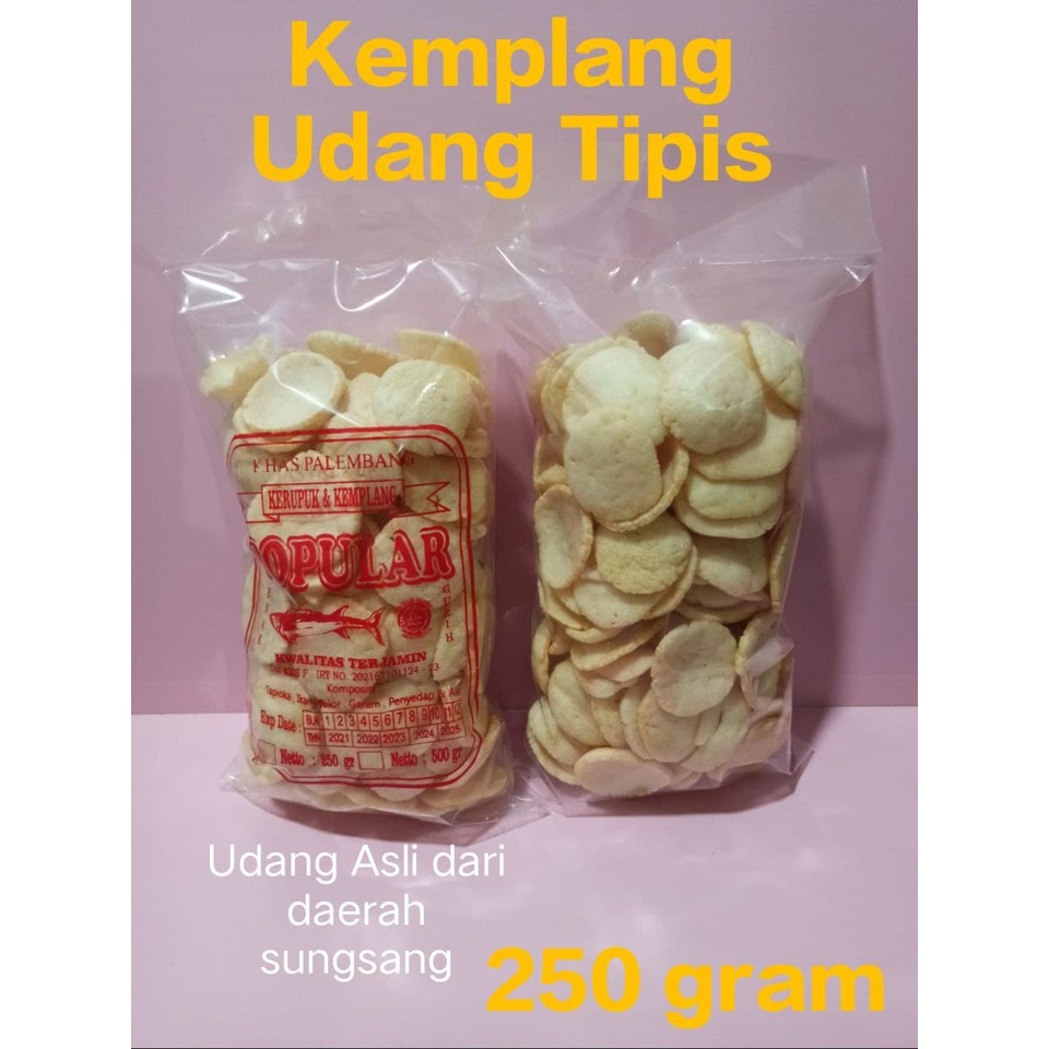 

Kemplang Udang Tipis Super