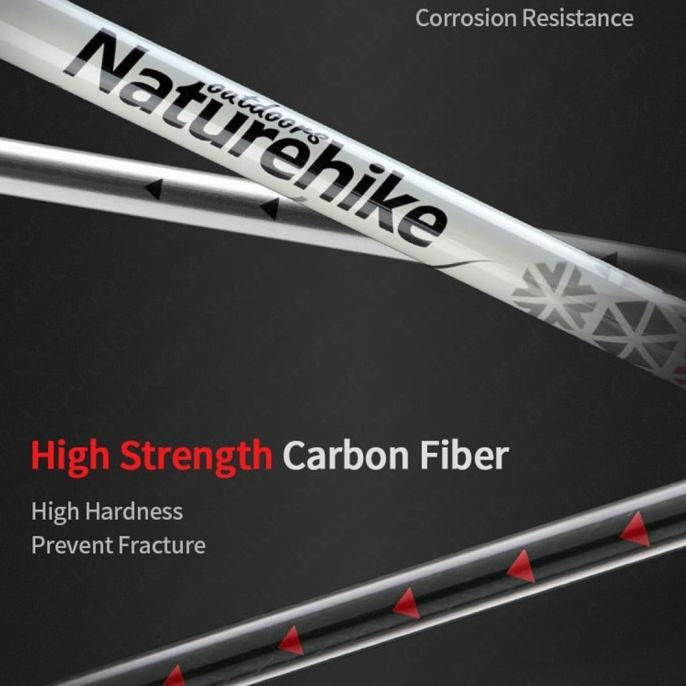 Trekking Pole Naturehike Ultralight Carbon ST06 NH17D006-D