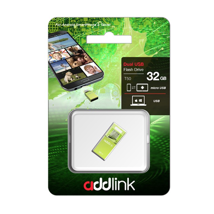 ADDLINK OTG Flash Drive T50 32 GB