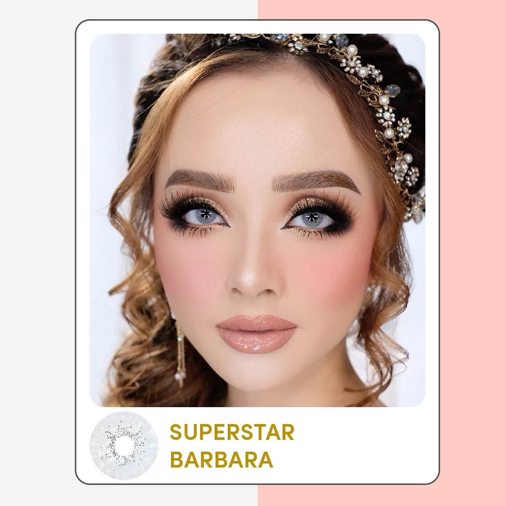 Superstar Barbara softlens warna bulanan