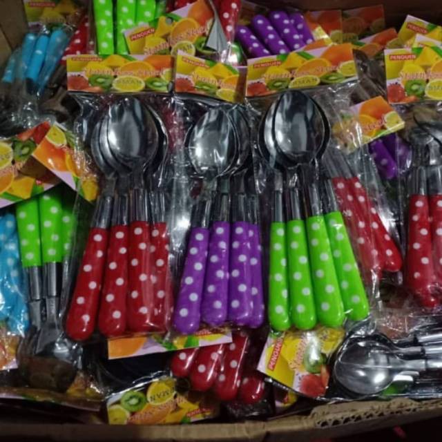 Sendok polkadot isi 6