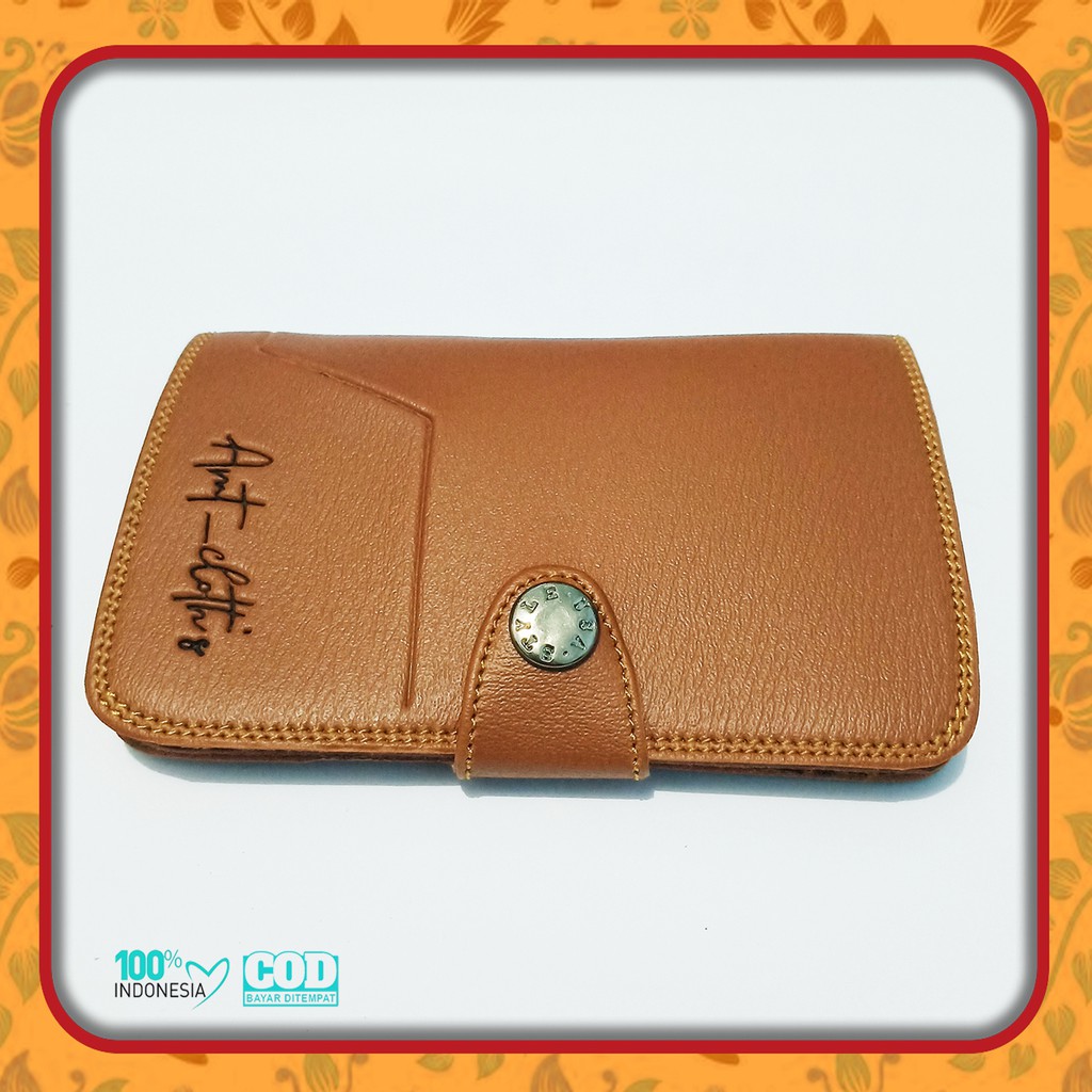 dompet pria 3/4 murah dompet kancing lipat lokal - COD - Terbaru - Bayar ditempat - 100% asli indone