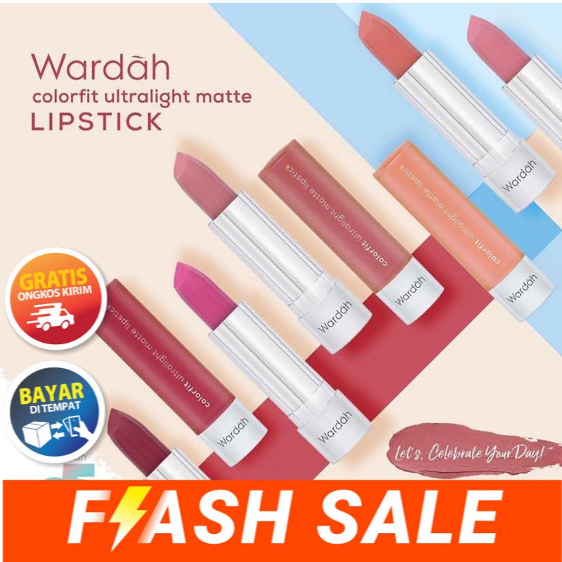 [READY] Wardah ultralight Matte lipstik Pengiriman dari Binjai Medan