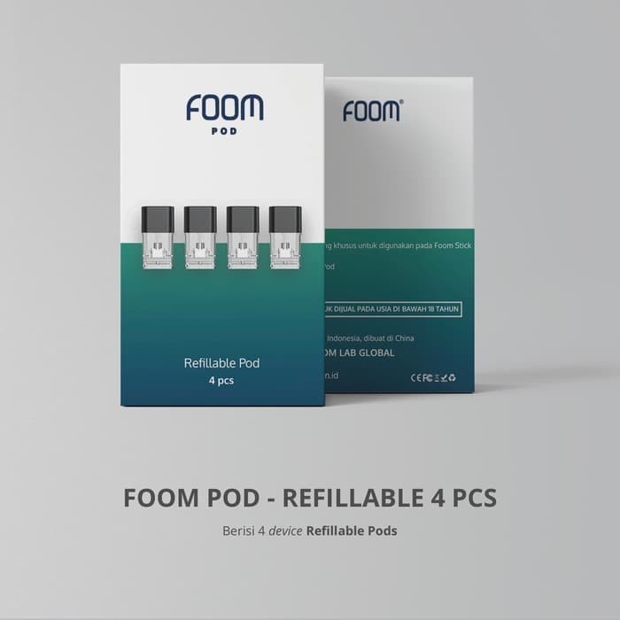 Cartridge Foom Pod Replacement 100% Authentic by Foom Lab Original